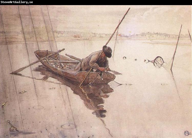 Carl Larsson Fishing